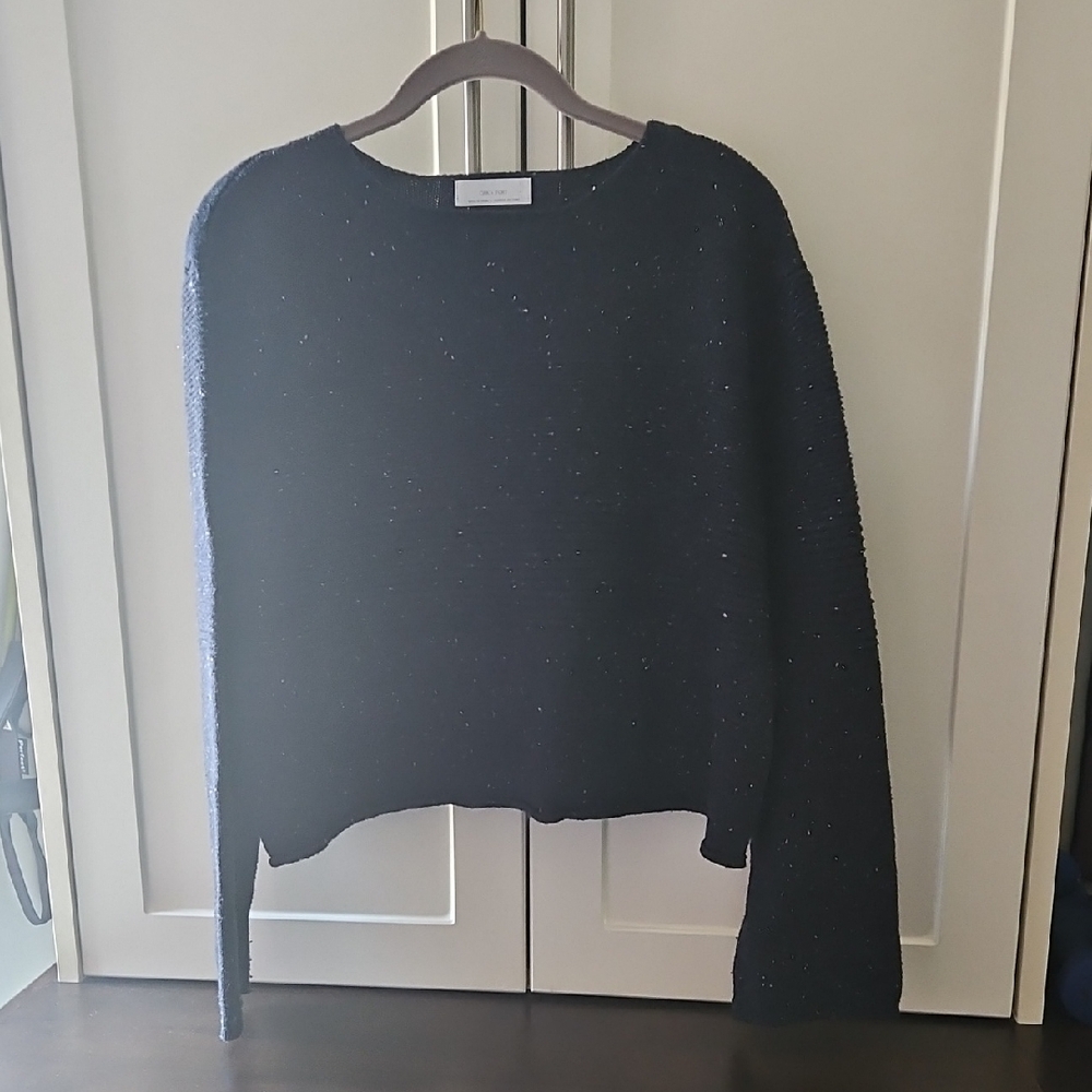 Oak & Fort cute navy sweater